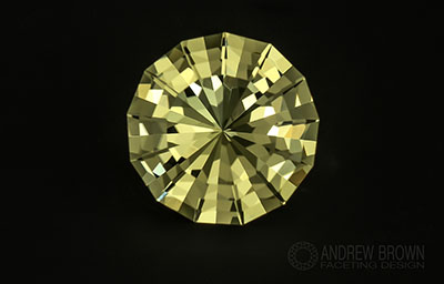 A collection of my best Gemstone Faceting Designs 5 Volume Tridecagon Steps gem facet diagram